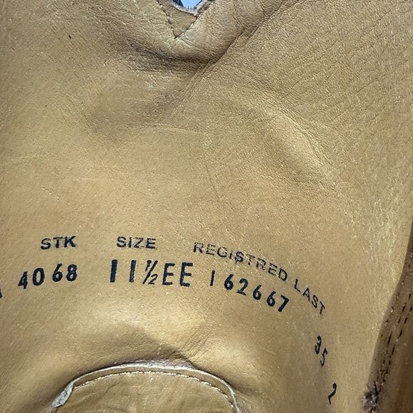 Corral A4068 Cowboy Roper Boots Mens 11.5 EE Brown Cow Leather Mid Calf Western - Picture 12 of 15